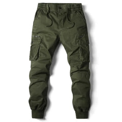 Cargo Pants Men Style Safari Cotton Full  Military Tactical
