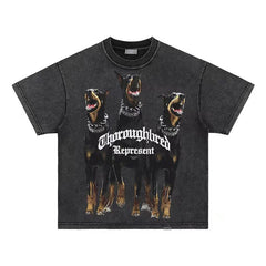 Spirit Hound printed Vintage High Street T-shirt