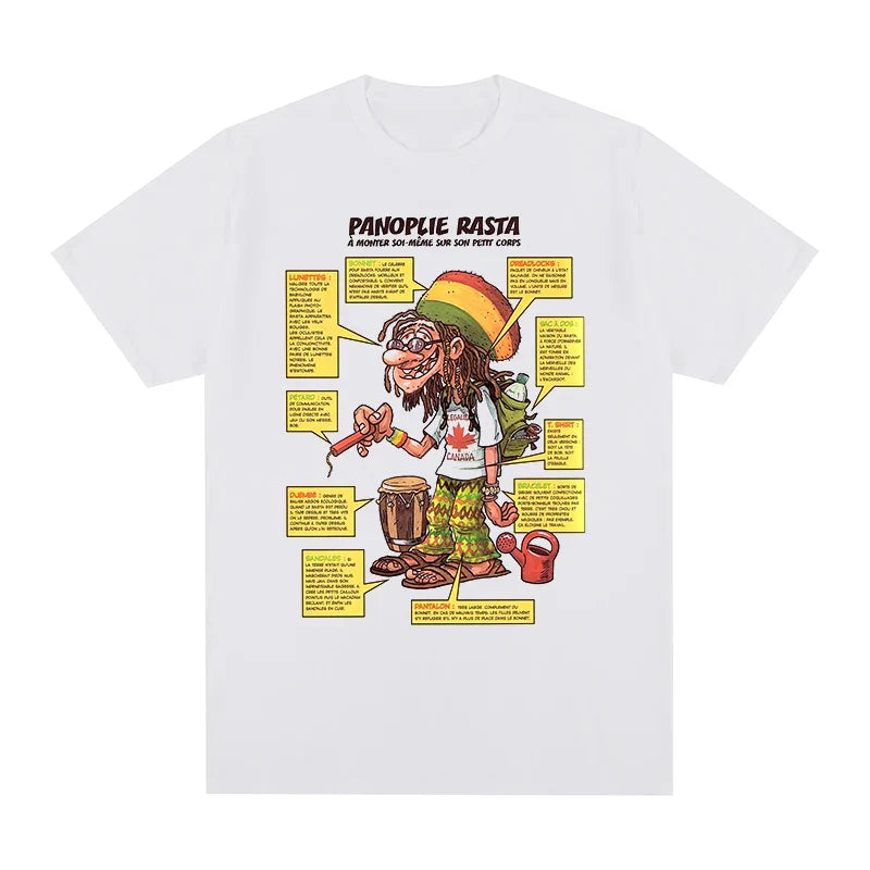 Rasta Reggae Music T-Shirt for Men