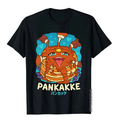 Kawaii Pankakke Japanese Pancake T-Shirt Cotton