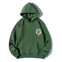 Cactus Jack Fleece Hoodie Oversized Streetwear for Men