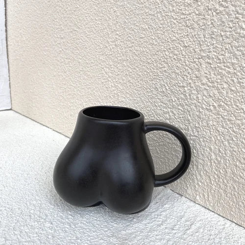 Ceramic Mug Milk Taste Butt Body Shape Nude Lovely Cup Handle