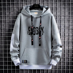 Men's Hoodies 2024 Fashion Hip Hop Pullover Casual Hooded Sweatshirts Streetwear Harajuku