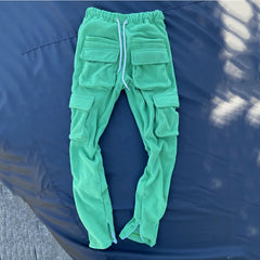 Men's Cargo Pants Casual Trousers with Pockets