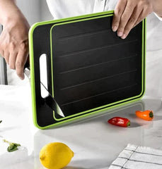 CHEFBOARDâ„?| 4-IN-1-Cutting Board - Chopping, Thawing, Grinding & Grating