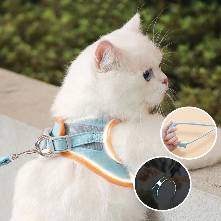 1+1 FREE | Supreme Cat Beltâ„?- Soft and stylish cat harness!