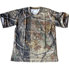 Men's Camouflage Hunting Fishing T-Shirt