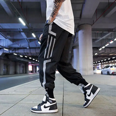 Stylish Streetwear Pants: Ankle-Length Harem Trousers for Men