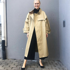 Clothing Casual Women's Fashion Street Oversized Outerwear Female