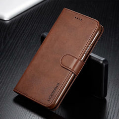 Leather Wallet Case for iPhone Flip Cover Coque Card Slot