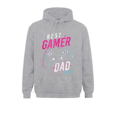 Mens Best Gamer Dad Ever Funny Fathers Day Top Hoodie HolidayOutdoor