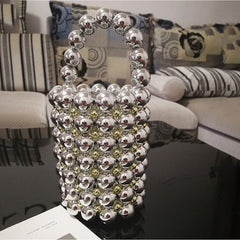 Her Pearls Beading Tote Bag