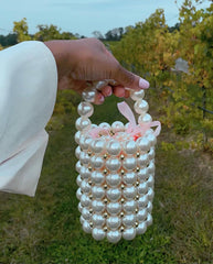 Her Pearls Beading Tote Bag