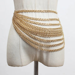Link With You Later Chain Belt