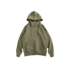 Hoodies Men Winter Warm High Collar Oversized Hoodies Unisex Hooded Sweatshirts