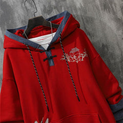 Sweatshirt Men Clothing Hoodies Moletom Spring Autumn Loose Vintage Top