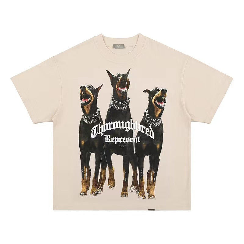 Spirit Hound printed Vintage High Street T-shirt