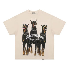 Spirit Hound printed Vintage High Street T-shirt