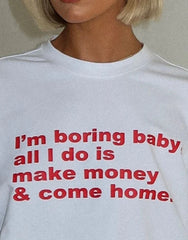 I'm Boring Baby Shirt
