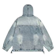 Denim Hoodie Jacket