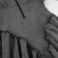 Losing Your Touch Washed Grey Jumpsuit