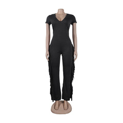 Caught In The Fringe Jumpsuit