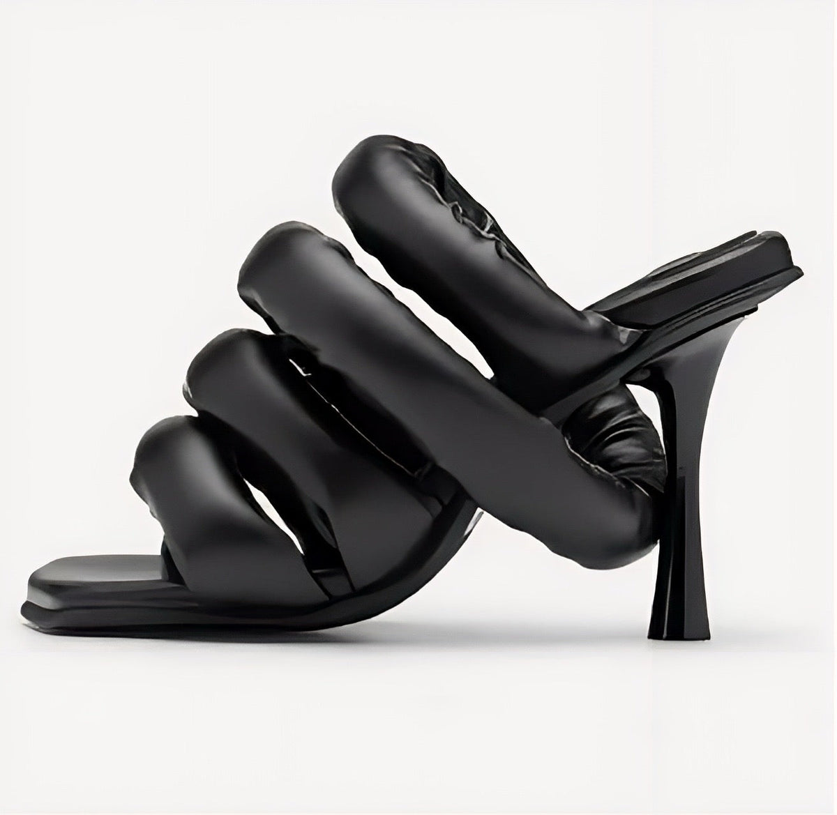 Get Over It Mule Heeled Sandals