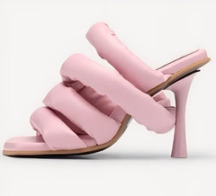 Get Over It Mule Heeled Sandals