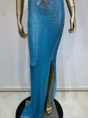 Jenn Sparkling Rhinestone Dress