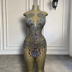 Jordyn Rhinestone Dress