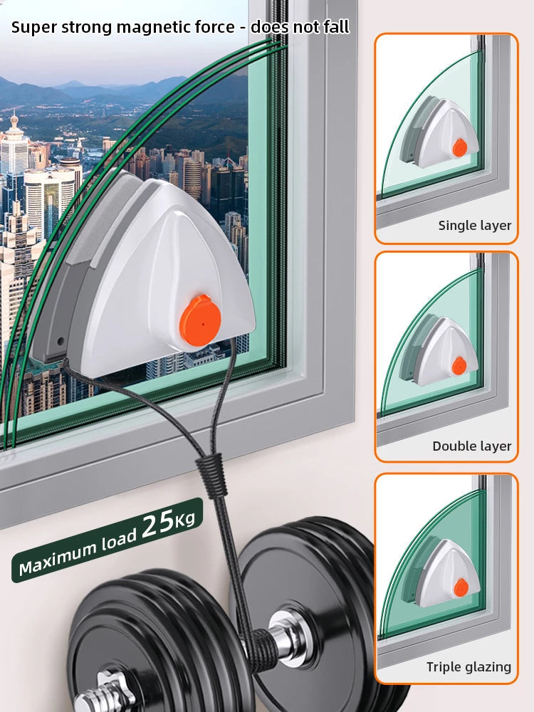 ClearWindowâ„?- Magnetic glass window