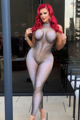 Justine Rhinestone Jumpsuit