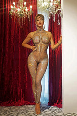 Justine Rhinestone Jumpsuit