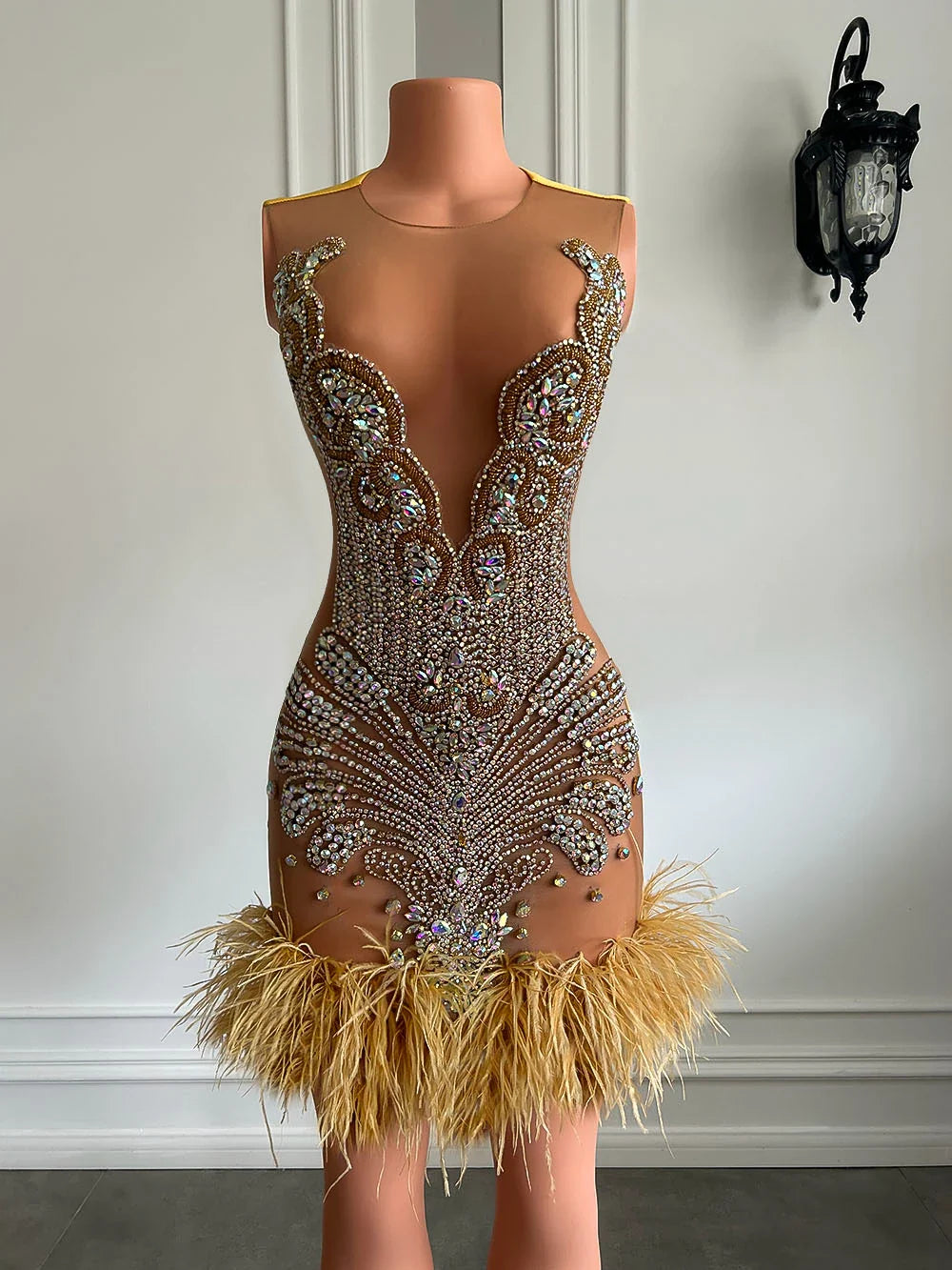 Kadijah Feather Dress