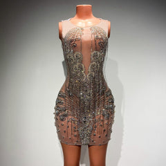 Keisha Luxury Beaded Dress