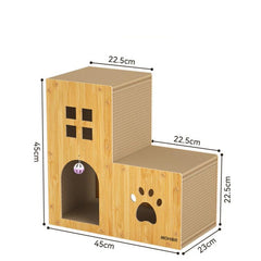 Large Cat Scratching Board Cat House