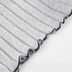 Lace Butterfly Knit Short Romper