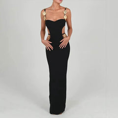 Lauren Bodycon Bandage Maxi Dress