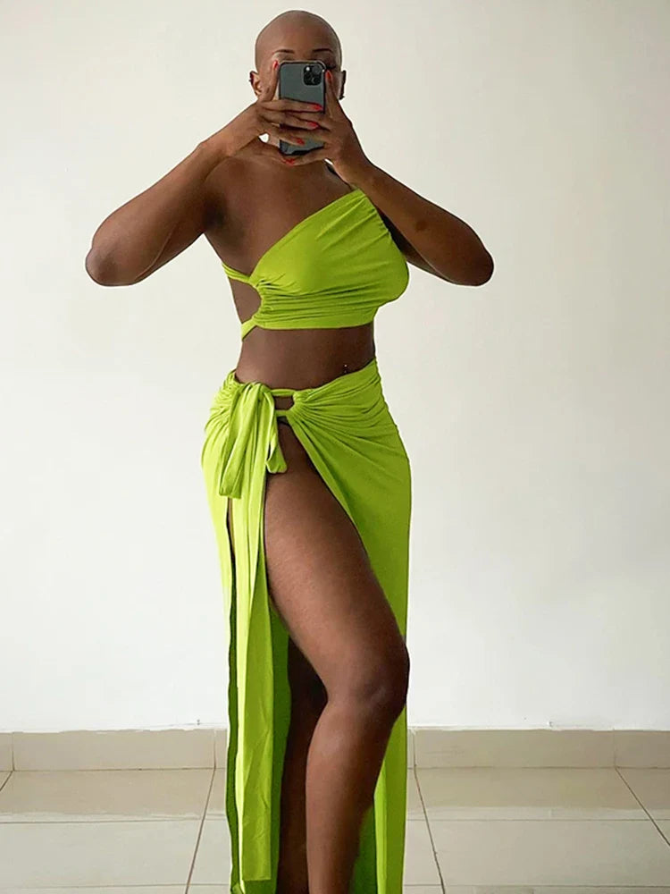 Lecia Maxi Skirt Set