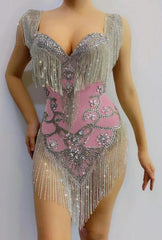 Let's Celebrate Crystals Mini Dress