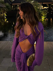 Luxe Whisper V-Neck Maxi Dress