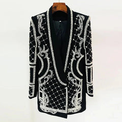 Luxurious Pearl Blazer/Dress