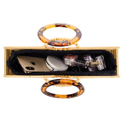 Luxury Bamboo Clutch Handbag