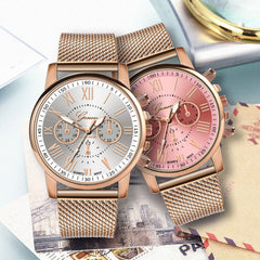 Luxury Dial Band Wrist Watch