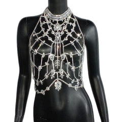 Luxury Rhinestone Top