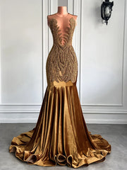 Luxury Velvet Mermaid Dress