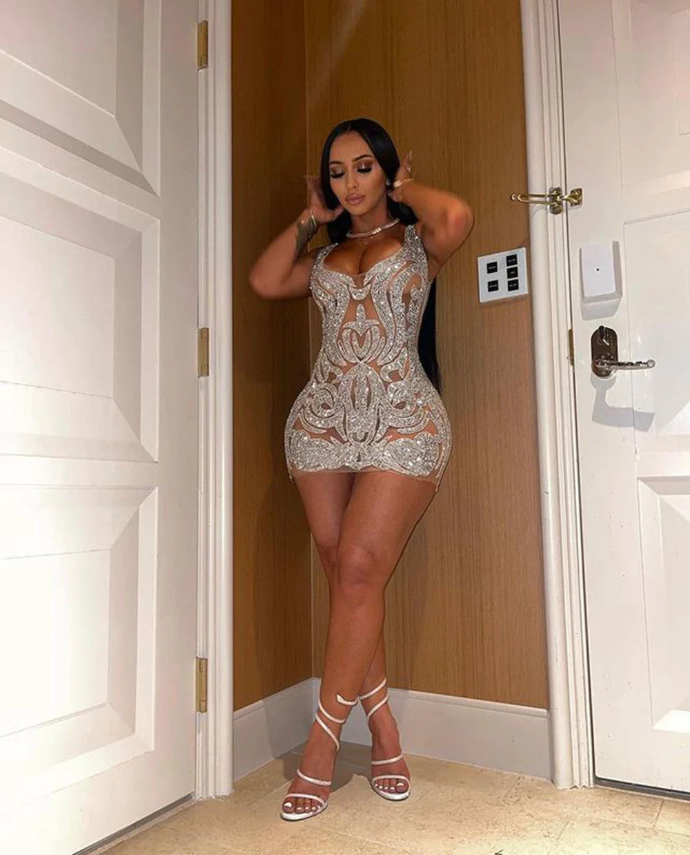 Maddi Luxury Mini Dress