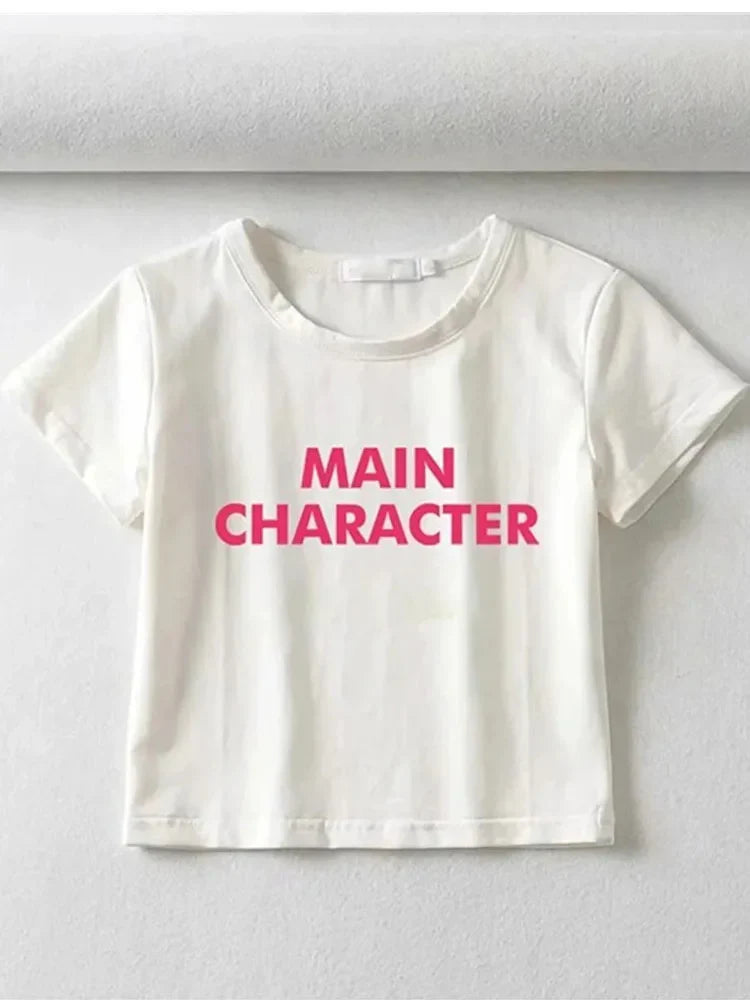 Main Character Crop Top
