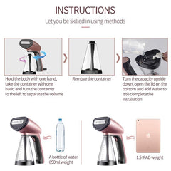 Manageable Portable Garment Steamer Clothes Iron