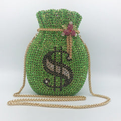Money Luxury Diamond Bag